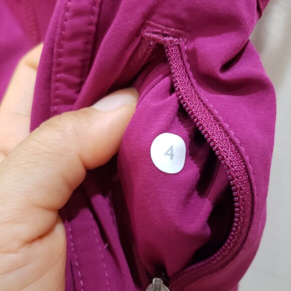 lululemon Tracker Short - Dark Fuchsia(?) - Picture 4 of 5